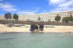 Lanzarote Dive Centre - Canary Islands. Shore diving. 